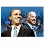 President Obama &amp; Vice-President Biden Acrylic Cut Out
