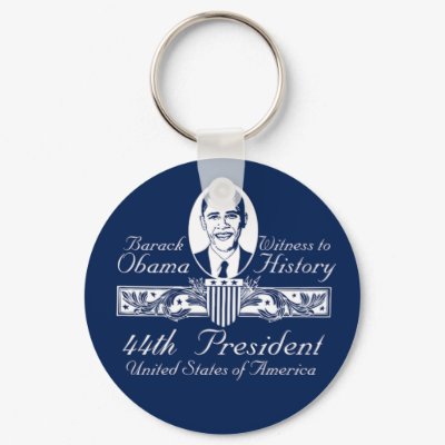 President Obama Victory Keychain by SoCalTeeShirts