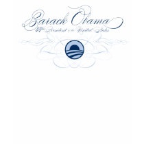 President Obama Victory Script T-shirt