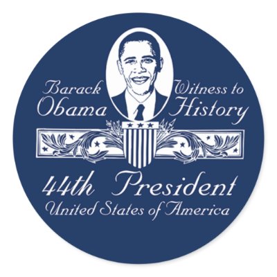 President Obama Victory Sticker