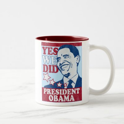 President Obama Vintage Mug by jamierushad