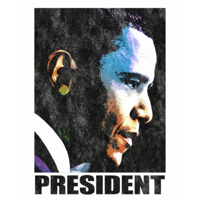 President Obama Vintage T-Shirt by jamierushad