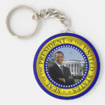 President Obama White House - Key Ring Keychains