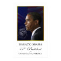 President Obama with JFK Poster print