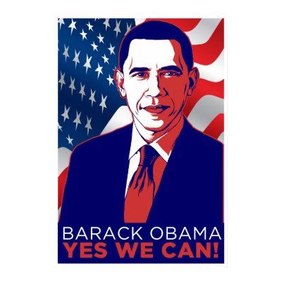 President Obama "Yes We Can!" Poster by HarryTerry