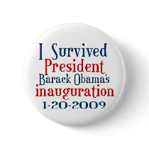 President Obamas inauguration buttons