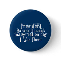 President Obamas inauguration buttons