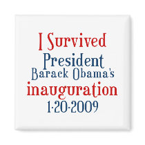 President Obamas inauguration magnets