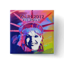 President Palin Pin buttons