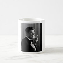 President Reagan Making A Toast Mugs