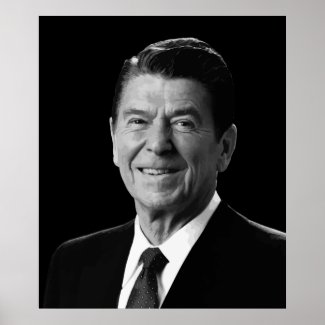 President Reagan print