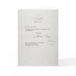 President Richard M. Nixon Resignation Letter cards