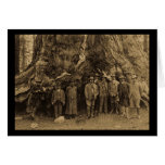 President Roosevelt and John Muir Beneath (Sepia) Cards