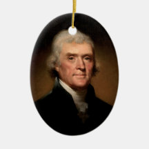 President Thomas Jefferson Ornament