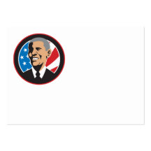 Presidente americano Barack Obama 2012 Tarjeta De Visita