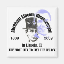 Presidente Obama Lincoln Legacy Magnet Imanes