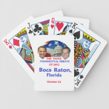 Presidential Debate Bicycle Card Deck