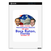 Presidential Debate iPad Decal