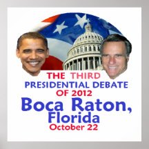 Presidential Debate Print