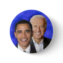Presidential Democratic Blue Team Machine Pinback Buttons