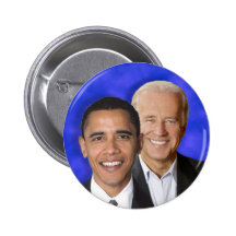 Presidential Democratic Blue Team Machine Pinback Buttons