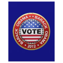 Presidential Election 2012 Barack Obama Personalized Flyer