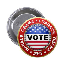 Presidential Election 2012 Barack Obama Pin