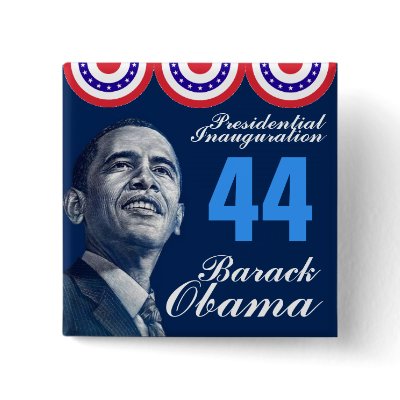 Presidential Inauguration Buttons by PraiseProducts
