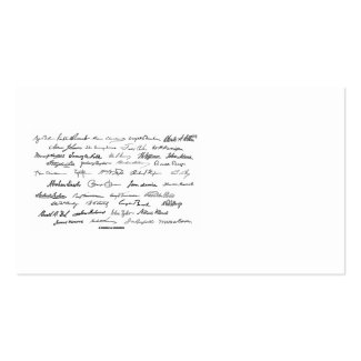 Presidential Signatures (United States Presidents) profilecard