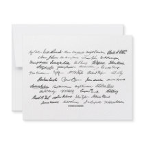 Presidential Signatures (United States Presidents) Custom Announcements