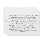 Presidential Signatures (United States Presidents) Custom Announcements