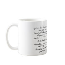 Presidential Signatures (United States Presidents) Coffee Mugs