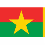 Presidential Standard Of Burkina Faso, Burkina Fas Photo Sculpture