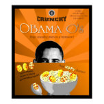 President's Crunchy Obama O's Cereal Print