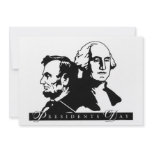 Presidents Day Personalized Invite