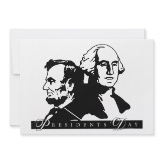 Presidents Day invitation