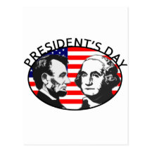 PRESIDENT'S DAY POST CARD