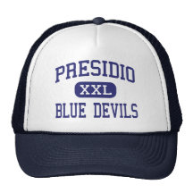 Presidio - Blue Devils - High - Presidio Texas Mesh Hats