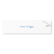 Presque Isle Harbor Michigan Classic Design Bumper Sticker