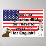Press 1 for English Print