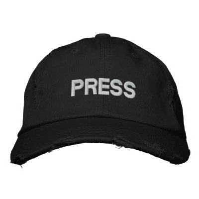 PRESS EMBROIDERED HAT