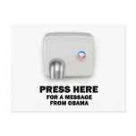 PRESS HERE for a message from Obama postcards