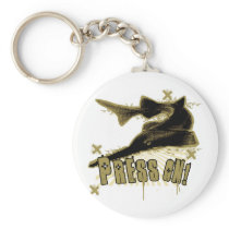 Press On Key Chain