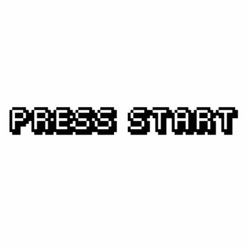 Press Start Cut-Out Keychain Photo Cutouts