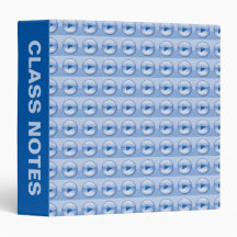 Press To Play 3 Ring Binder