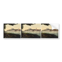 Pressburg, Austro-Hungary rare Photochrom Bumper Sticker