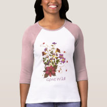 Pressed flower bouquet shirt by kabloom_art Pressed flower bouquet shirt