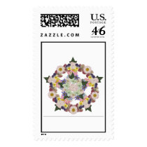 Pressed Flower Pent postage