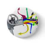 Pressure-img Pinback Button
