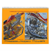 Pressurized Power 2012 Motorcycle Engine Calendar